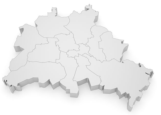 Karte von Berlin 